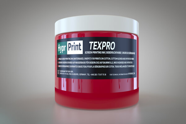 HyprPrint TEXPRO Rosso lampone